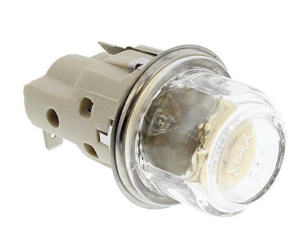 Smeg Oven Cooker Light Bulb Cover + Holder Assembly - 696050220, ES969697