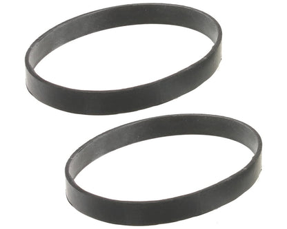 Rubber Drive Belts for Igenix IG2416 Upright Vacuum Cleaner (Pack of 2 Belts)