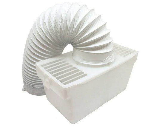 Indoor Condenser Vent Kit Box With Hose for Indesit Tumble Dryers 4" 100mm - Mersey Spares