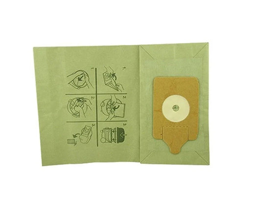 For NUMATIC HENRY Hoover Vacuum Cleaner Paper DOUBLE FILTERED DUST BAG x 5 Pack - Mersey Spares
