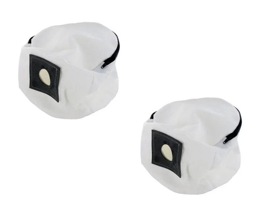 For Numatic HENRY HETTY Vacuum Cleaner Cloth Washable Reusable ZIP Dust Bags x 2 - Mersey Spares