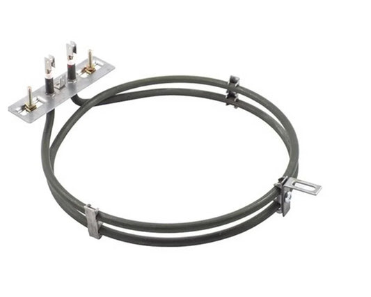 Universal 2200 Watt 2 TURN FAN OVEN COOKER ELEMENT 55-82mm Adjustable - Mersey Spares